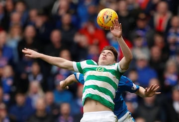 Soccer Football - Scottish Premiership - Rangers vs Celtic - Ibrox, Glasgow, Britain - March 11, 2018   Celtic’s James Forrest in action     REUTERS/Russell Cheyne