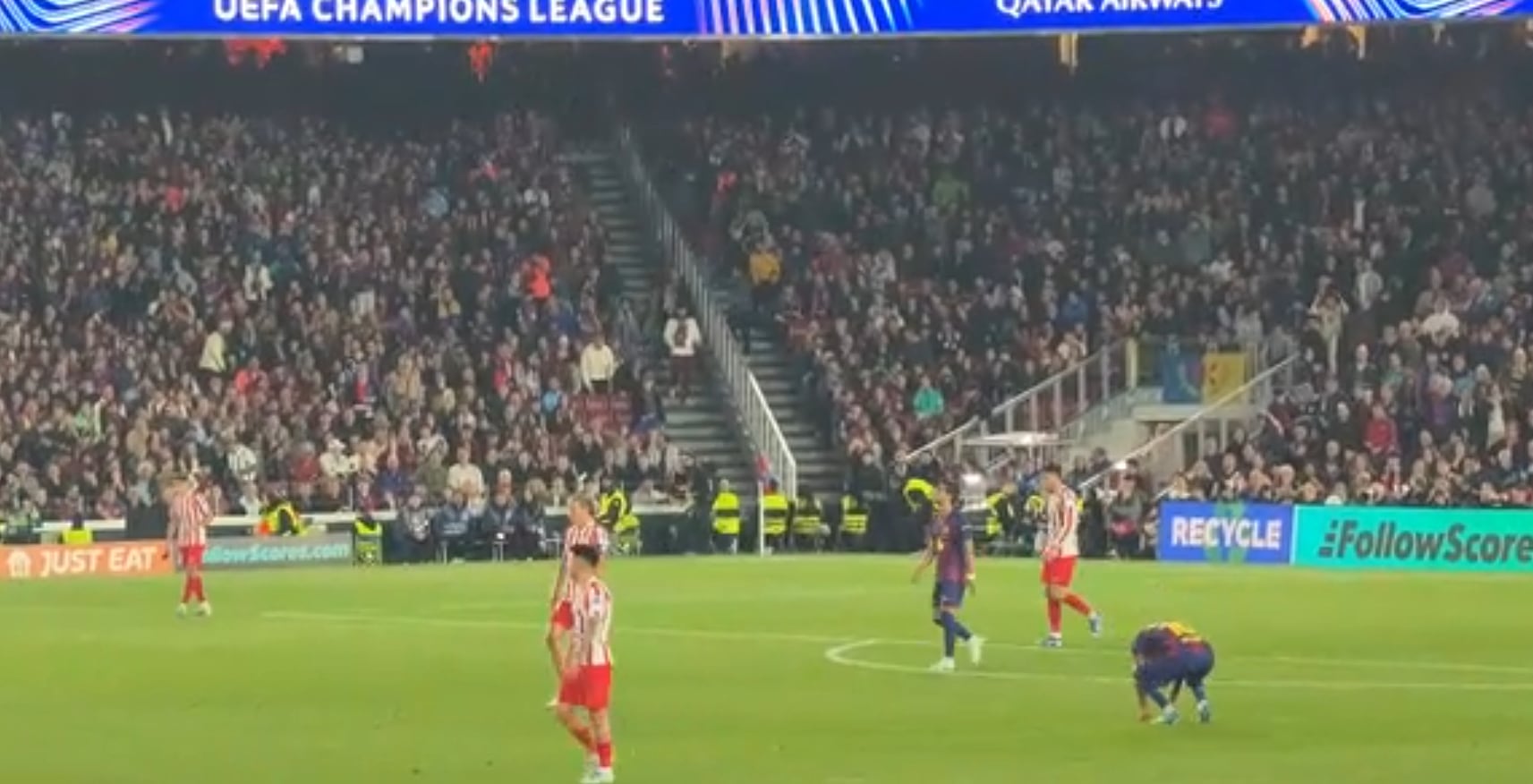 Lo que hizo Lamine Yamal según se acabó el partido: durísimo de ver