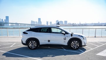 Los Robotaxis ya son una realidad en Emiratos Arabes.