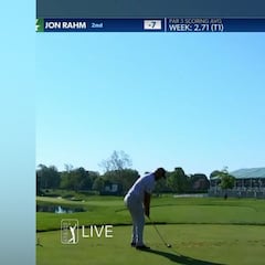 Lo tiene todo para ser historia del deporte: el impresionante hoyo en uno de Rahm