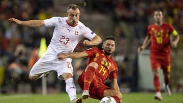 Bélgica - Suiza en directo: UEFA Liga de Naciones en vivo