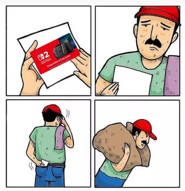 Los mejores memes de la presentación de la Nintendo Switch 2