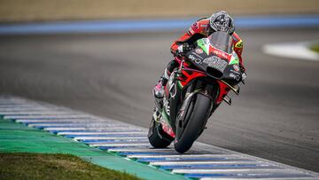 41 ESPARGARO Aleix (Spa) Aprilia Racing Team Gresini, Aprilia, action during the Valencia MotoGP Test at the Circuito de velocidad de Jerez de la Frontera, in Jerez near Sevilla, from November 25 to 26, 2019 - Photo Studio Milagro / DPPI
 
 
 27/11/2019 ONLY FOR USE IN SPAIN