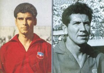 Pareja de centrales en la selección chilena que salió tercera del mundo en 1962. Solo Garrincha los opacó en la cita mundialista. El resto, solvencia y seguridad en la zaga nacional.