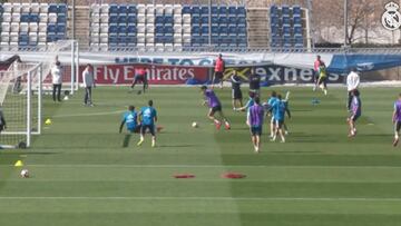 El Madrid continúa con su puesta a punto para el Levante