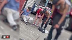 A drug called "Tranq" has hit the streets of Philadelphia particularly hard, and this video shows the terrifying effects it has on the body.