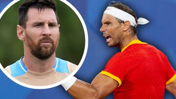 El día que Messi se rindió a Rafa Nadal