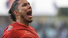 Carlos Salcedo of Juarez during the game Leon FC Juarez, corresponding Round 13 the Torneo Apertura 2022 of the Liga BBVA MX at Nou Camp Stadium, on September 06, 2022.

<br><br>

Carlos Salcedo de Juarez durante el partido Leon FC Juarez, correspondiente a la Jornada 13 del Torneo Apertura 2022 de la Liga BBVA MX en el Estadio Nou Camp, el 06 de Septiembre de 2022.