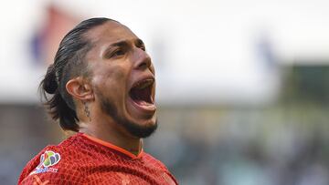 Carlos Salcedo

<br><br>

Carlos Salcedo de Juarez durante el partido Leon FC Juarez, correspondiente a la Jornada 13 del Torneo Apertura 2022 de la Liga BBVA MX en el Estadio Nou Camp, el 06 de Septiembre de 2022.