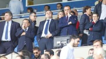 Quico Catalán, pensativo tras el partido de esta mañana.