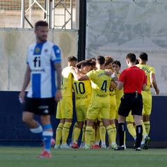 El Villarreal B rompe las cuentas del Hércules