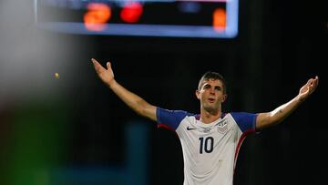 Christian Pulisic, poco antes de finalizar el 2-1 que dej&oacute; a USA fuera del Mundial.