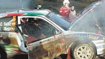 <b>EL DÍA MÁS TRISTE. </b>Su abandono en Inglaterra 98 fue dramático.