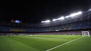 Panor&aacute;mica del Camp Nou. 