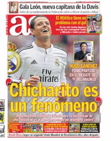 Las portadas de AS de septiembre