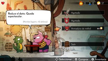 Captura de pantalla - Wonderboy: The Dragon's Trap (NSW)