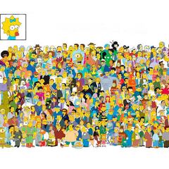 Reto visual: ¿Puedes encontrar a Maggi de los Simpson?