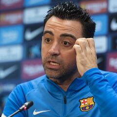 La respuesta de Xavi sobre el recado de Alves al Real Madrid y el optimismo de Joan Laporta