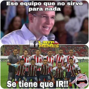 Los 25 memes que estallaron con el empate de Chivas