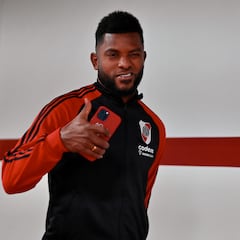 Demichelis explica suplencia de Miguel Ángel Borja en River