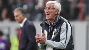 Lippi, durante la pasada Copa de Asia. 