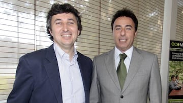 Gino Pozzo junto a Quique Pina.