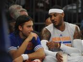 Carmelo, de "odiar" a Vujacic a compartir vestuario en los Knicks