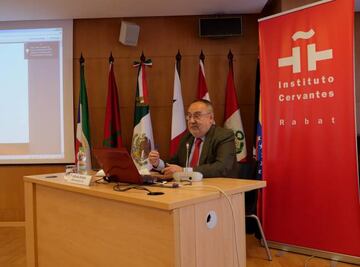 Alfredo Relaño durante la conferencia.