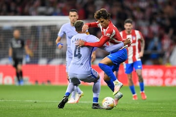 João Félix y Ronald Araujo.