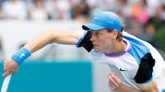 Jannik Sinner, durante la semifinal.