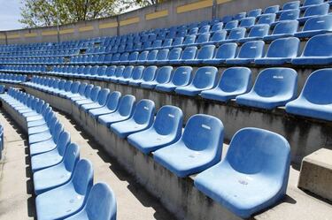 The seats from the Bernabéu find a home in a bull-ring