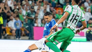 Falcao García y su gol con Nacional que pone cerca a Millonarios de la final