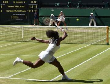 La final femenina de Wimbledon en imágenes