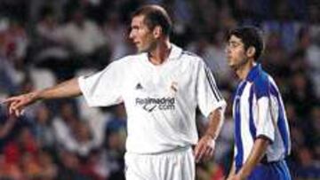 EL JUGADOR DE LA LIGA. Zidane ya es un futbolista imperial en el Madrid y en el campeonato.