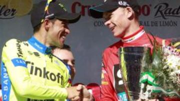 Contador y Froome sí coincidieron en la Vuelta a Andalucía.