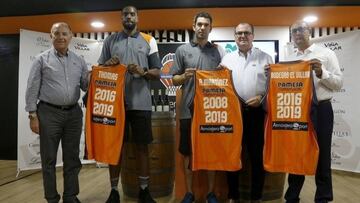 Will Thomas y Rafa Martínez.