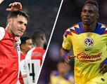 Julián Quiñones alabó a ‘Santi’ Giménez por su doblete en Champions League
