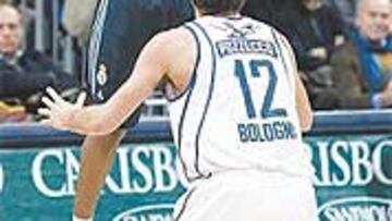 <b>SORPRESA. </b>Troy Bell fue titular madridista en su estreno de Euroliga.