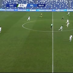 El Milan marca el gol más rápido de la historia de cualquier liga europea en 6,2 segundos