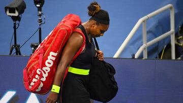Serena Williams, tras caer ante Sakkari en Cincinnati: "Es como salir con un chico que apesta"