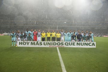 Así fueron los homenajes en Liga MX en memoria de las víctimas del sismo