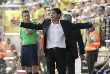 El entrandor del Villarreal Marcelino García Toral.