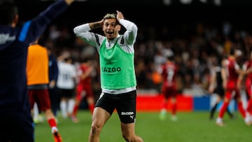 16/04/23 PARTIDO PRIMERA DIVISION
VALENCIA - SEVILLA
HUGO DURO TRISTEZA