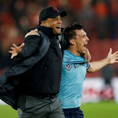 Vincent Kompany, otro alumno de Pep Guardiola que ya es de Premier League