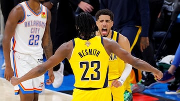 Indiana Pacers will be hoping to keep their momentum intact as they face Oklahoma Thunder in Game 2 of the best of seven series.