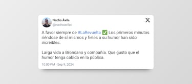 Los mejores memes y reacciones del estreno de ‘La Revuelta’