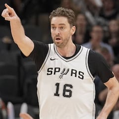 Gasol: "¿El final de los Spurs? El espíritu y nivel siguen estando"