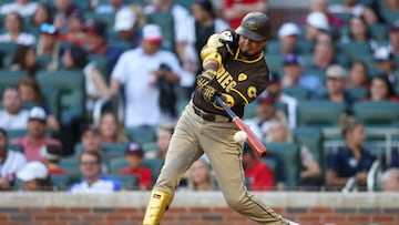 Luis Arráez suma ocho juegos conectando más de un imparable para los San Diego Padres