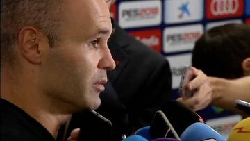 Iniesta: "Quiero tanto al Barça que nunca habrá conflicto"