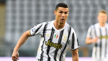 Cristiano, el pasado sábado ante el Torino.